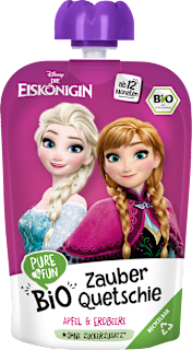 Quetschie Zauber Anna & Elsa Apfel & Erdbeere ab 12 Monaten PURE & FUN