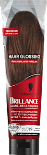 Farb-Glanzbehandlung Glossing – Hellbraun Schwarzkopf Brillance