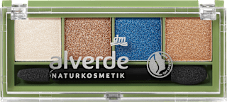 Paletka očných tieňov Quattro - 97 Desert Illusion alverde NATURKOSMETIK