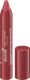 Ruj Matt Nr. 10 red kiss alverde NATURKOSMETIK
