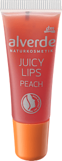 JUICE LIPS, sjaj za usne, breskva alverde NATURKOSMETIK