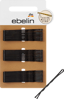 Wsuwki do włosów Midi czarne  ebelin