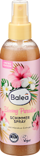 Csillámló testpermet Bloomy Paradise, egzotikus illattal Balea