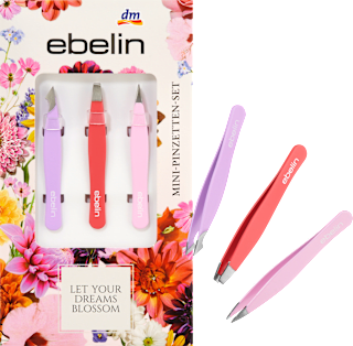 Mini-Pinzetten-Set Let Your Dreams Blossom ebelin