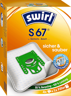 Staubsaugerbeutel  S67 EcoPor  Swirl
