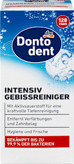 Gebissreiniger Tabs intensiv, Vorteilspack Dontodent
