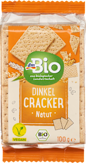 Cracker, Dinkel natur dmBio