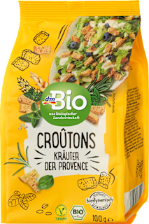 Crutoane cu plante aromatice dmBio