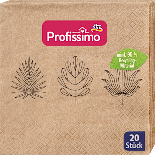 Papierové servítky s motívom – Lístie Profissimo