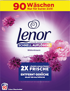 Colorwaschmittel Pulver Blütentraum  Lenor