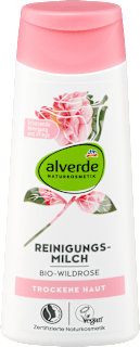 Mleko za čišćenje lica – divlja ruža alverde NATURKOSMETIK