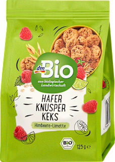 Biscuiti ovaz cu limeta si zmeura dmBio