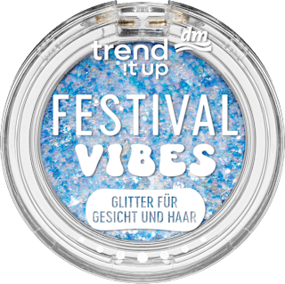 Glitter Topper Festival Vibes 020 Blau, 1 g