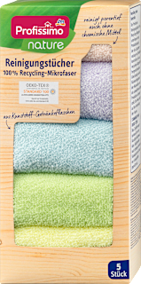 Ściereczki do czyszczenia, 100% mikrofibry z recyklingu Profissimo