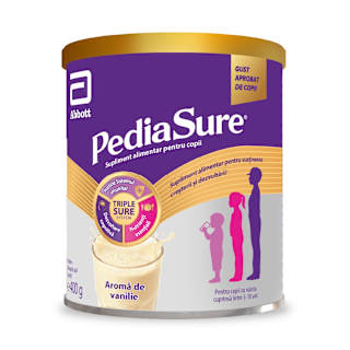 Pulbere cu aromă de vanilie PediaSure
