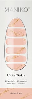 UV Nagelfolien Golden Crush Maniko