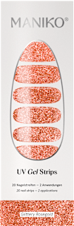 UV Nagelfolien Rosegold Maniko