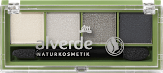 Lidschatten Palette Quattro 75 Smokey Eyes alverde NATURKOSMETIK