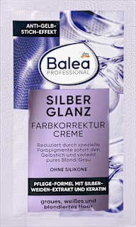 Крем за корекция на цвета Сребрист блясък Balea PROFESSIONAL