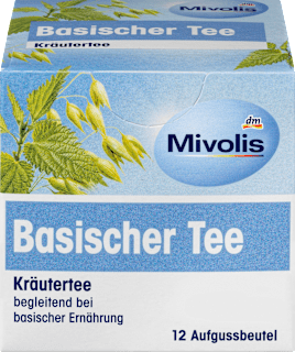 Kräutertee, Basischer Tee (12 Beutel) Mivolis