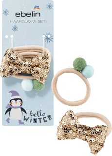 Haargummi Set "hello winter" ebelin