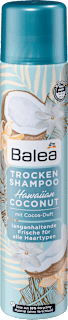 suchý šampon na vlasy Hawaiian Coconut Balea