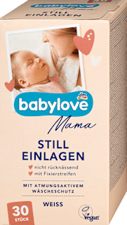 Coppette assorbilatte bianche babylove Mama