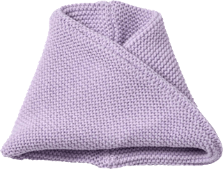 Loop Schal aus Strick, lila PUSBLU