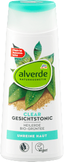 CLEAR tonik za lice - glina i organski zeleni čaj alverde NATURKOSMETIK