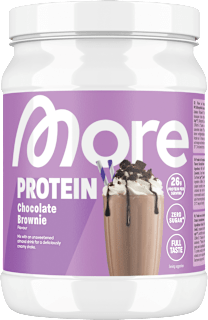 Proteinpulver, Chocolate Brownie Geschmack More Nutrition