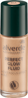 Хайлайтър Perfect Glow Fluid 02 Warm Amber alverde NATURKOSMETIK
