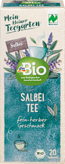 bio bylinný čaj šalvěj 20 ks dmBio