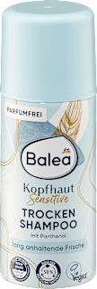 Сух шампоан за коса Sensitive, травъл размер Balea