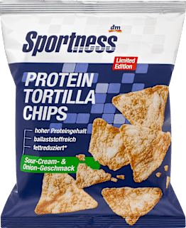 Tortilla chips proteice cu smântână și ceapă Sportness