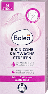 Trake sa hladnim voskom za depilaciju bikini zone Balea