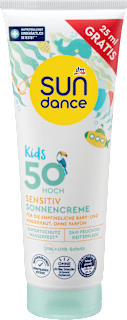 Sonnencreme Kids sensitive, LSF 50, Überfüller SUNDANCE