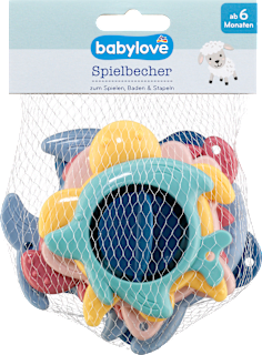 Kubeczki do zabawy, od 6. miesiąca życia babylove
