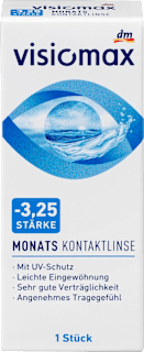 kontaktní čočka měsíční, -3,25 DP Visiomax
