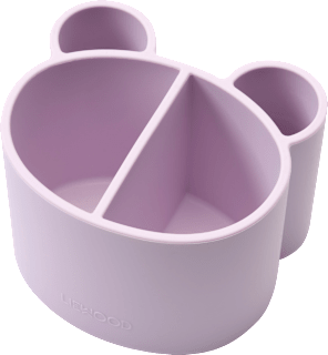Schreibtisch-Organizier Bärenform, light lavendar, (9x12x12 cm) LIEWOOD
