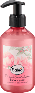 Aromatični tečni sapun za ruke - božur & sandalovina Balea