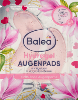 Blazinice iz hidrogela za nego kože pod očmi s hialuronom in izvlečkom magnolije (1 par) Balea