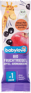 Batonik owocowy Bio jabłko aronia 1+ babylove