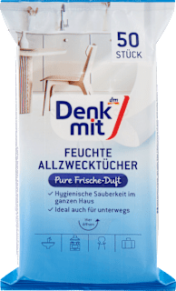 Nawilżane ściereczki czyszczące uniwersalne o świeżym zapachu Denkmit