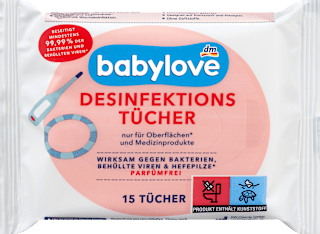 Chusteczki do dezynfekcji powierzchni babylove