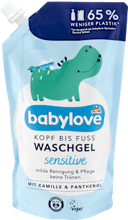 Измиващ гел sensitive, пълнител babylove