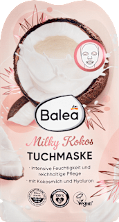 Millky Kokos -  maska u obliku maramice Balea