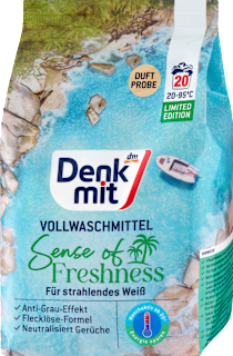 Sense of Freshness deterdžent za pranje bijelog veša, 20 pranja Denkmit