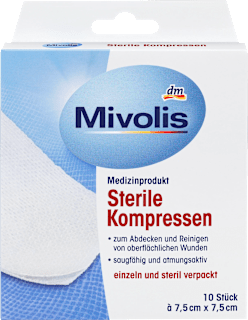 Kompresy sterylne Mivolis