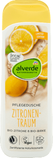 sprchový gel bio citron a bio bříza alverde NATURKOSMETIK