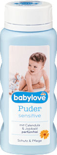 Бебешка пудра Sensitive babylove
